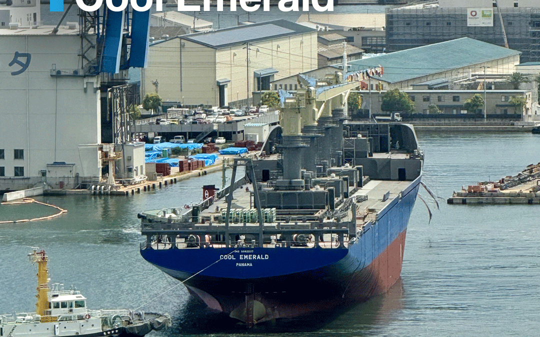 New Maritime Marvel: Cool Carriers, Mitsui&Co., and Nissen Launch the Largest Reefer Vessel “Cool Emerald”